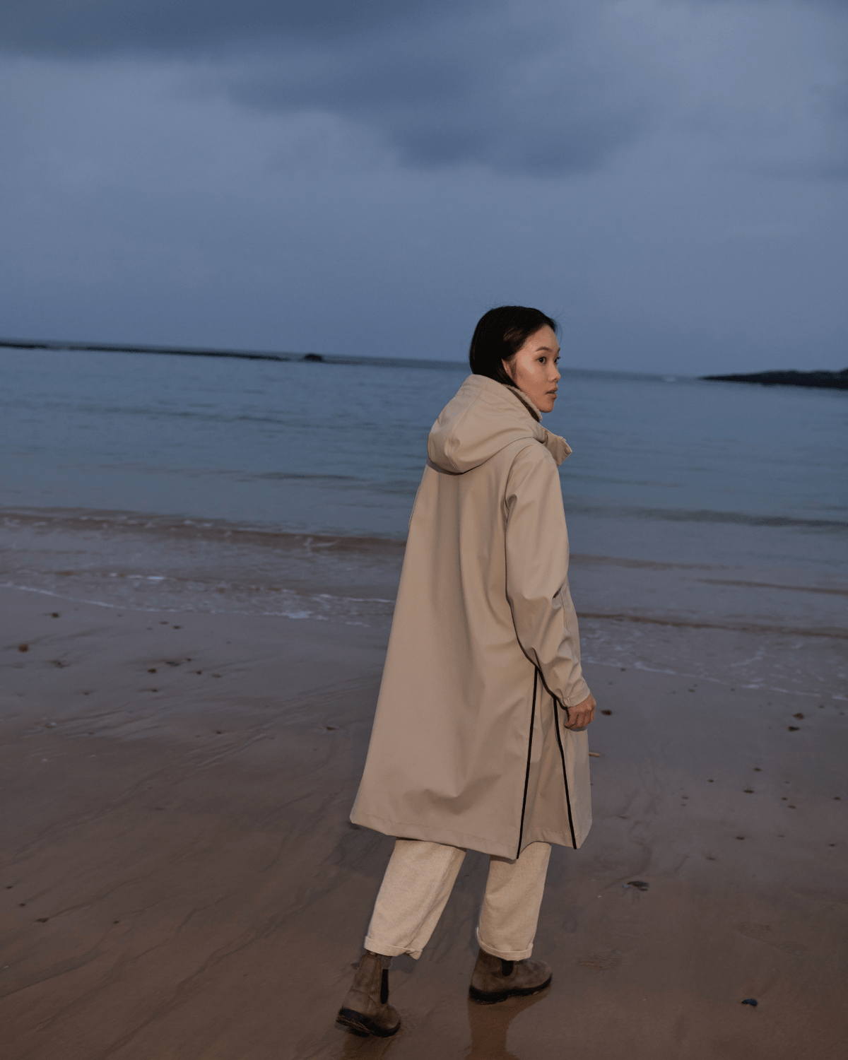 TANTÄ Waterproof Contrast Side ZipCoat