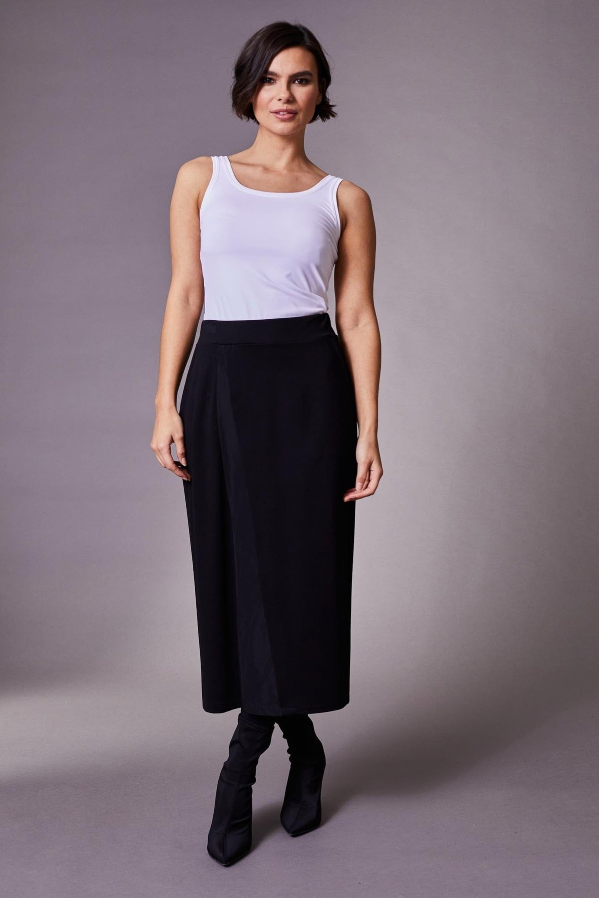 PERUZZI Taffeta Trim Skirt