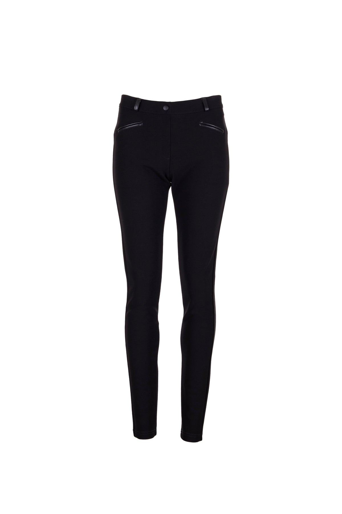 PERUZZI Pleather Trim Legging