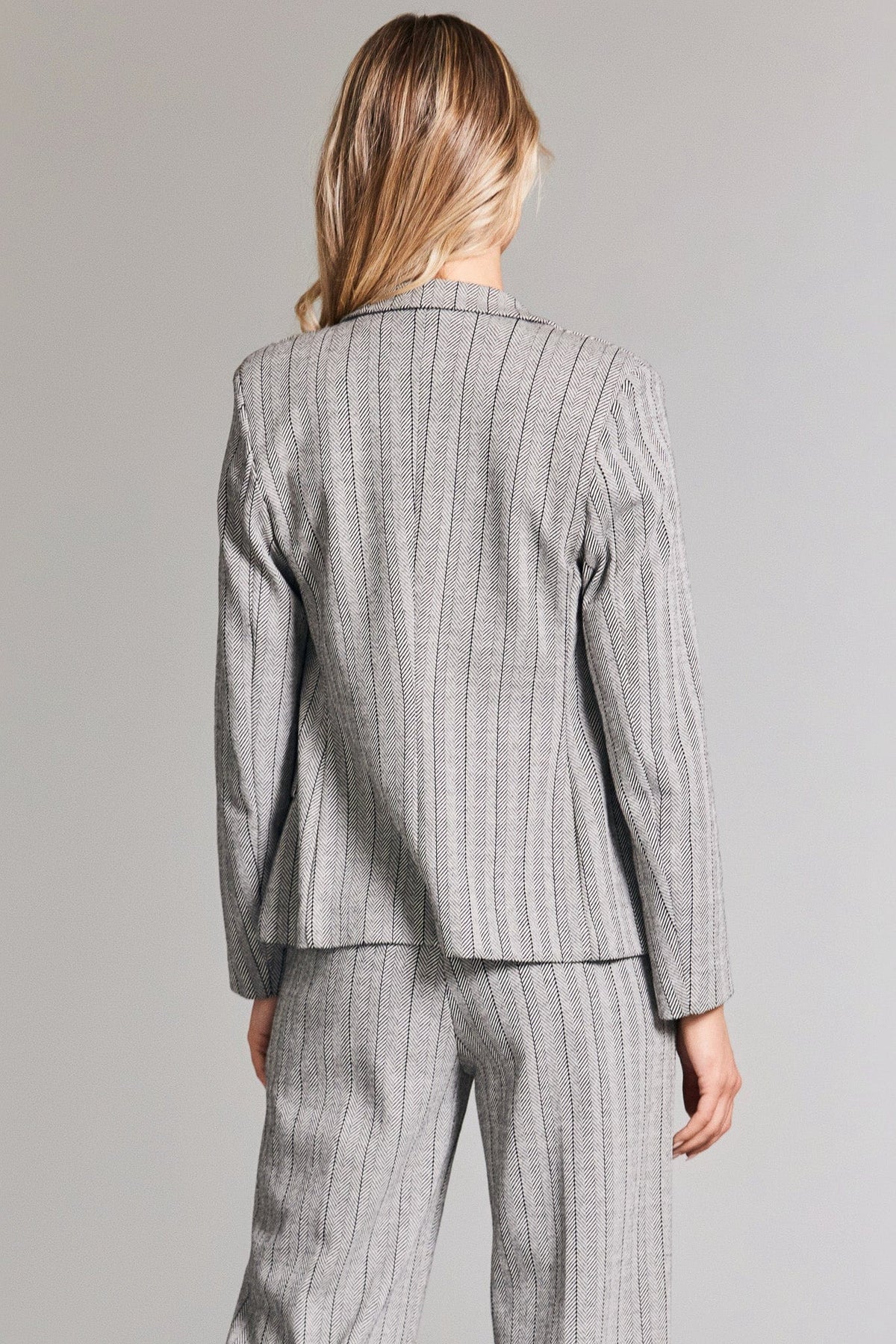 PERUZZI Herringbone Blazer