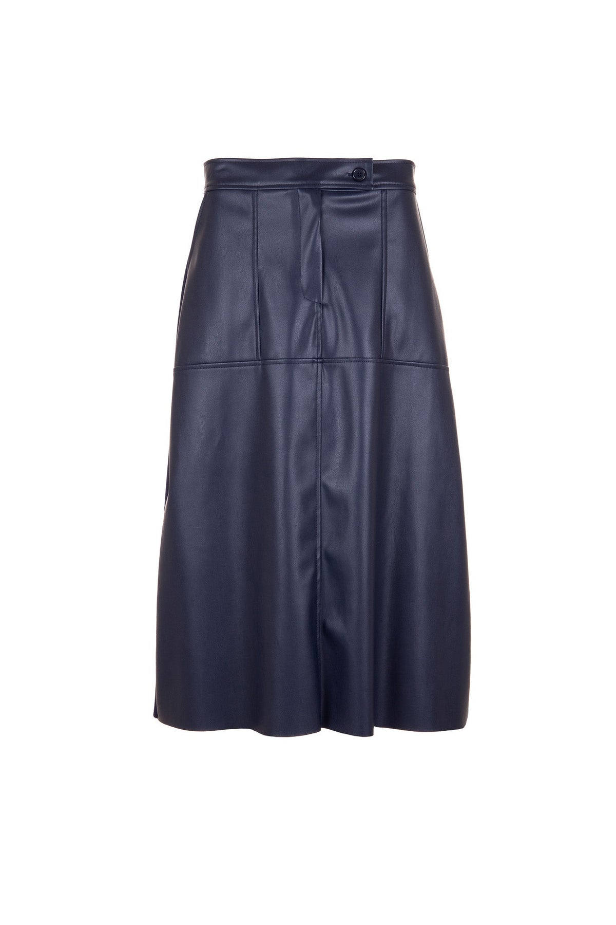 PERUZZI Pleather Skirt