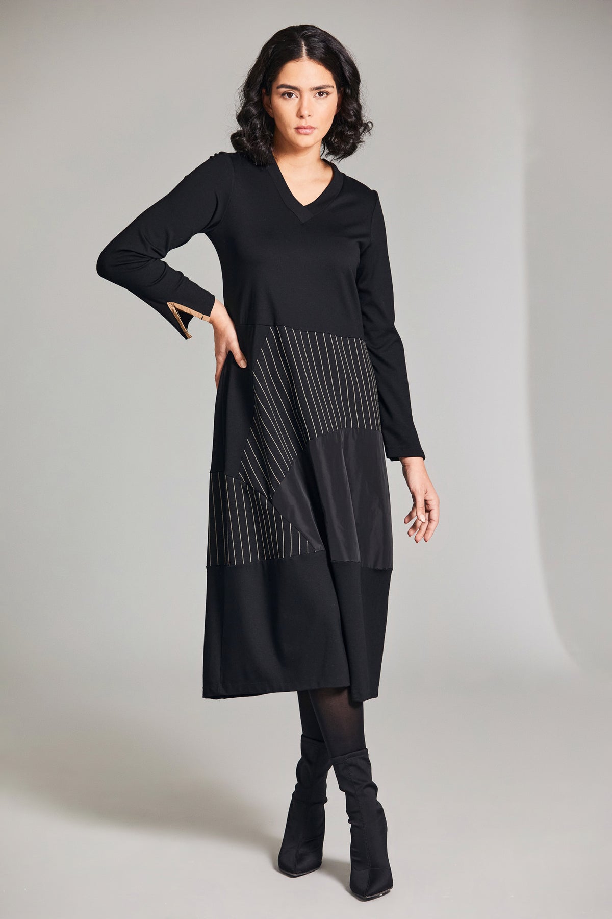 PERUZZI Pinstripe Dress