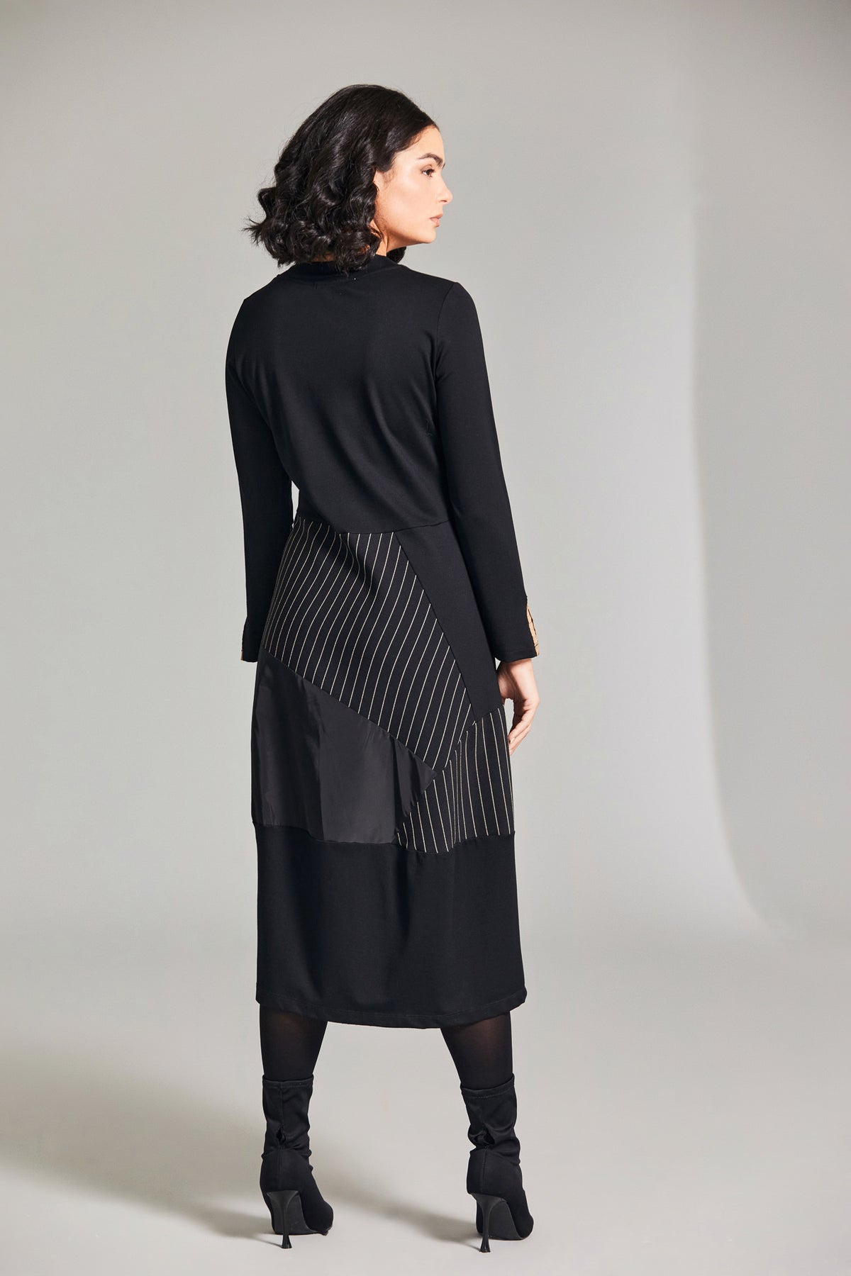 PERUZZI Pinstripe Dress