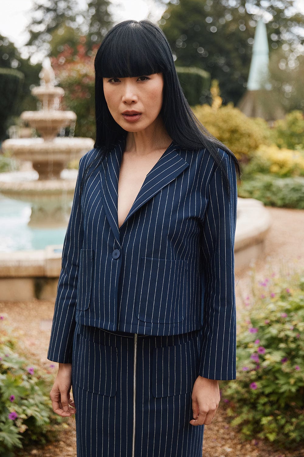 PERUZZI Pinstripe Jacket