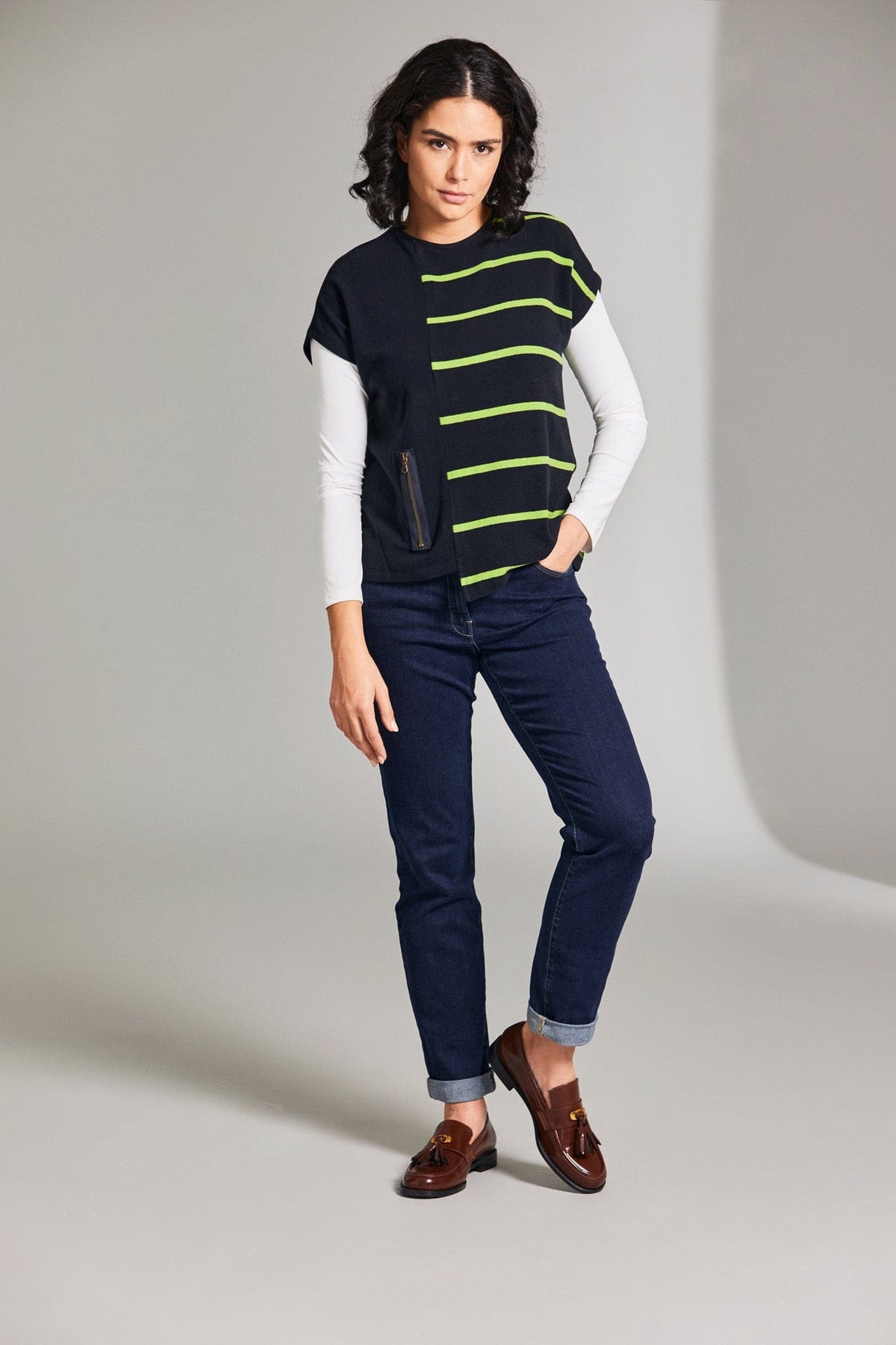 PERUZZI Stripe Knit