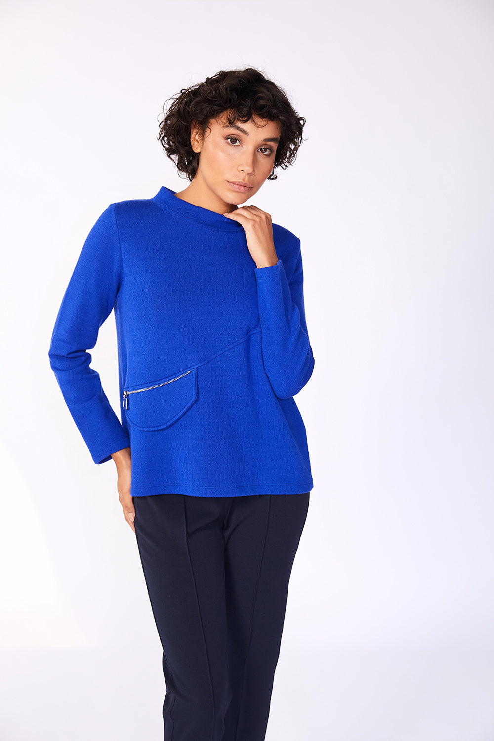 PERUZZI Zip Pocket Knit