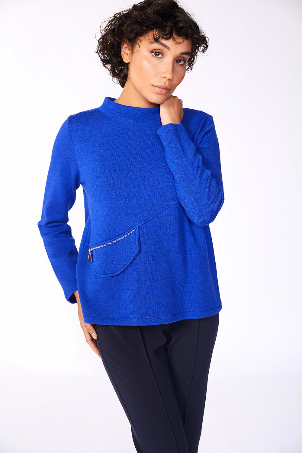 PERUZZI Zip Pocket Knit