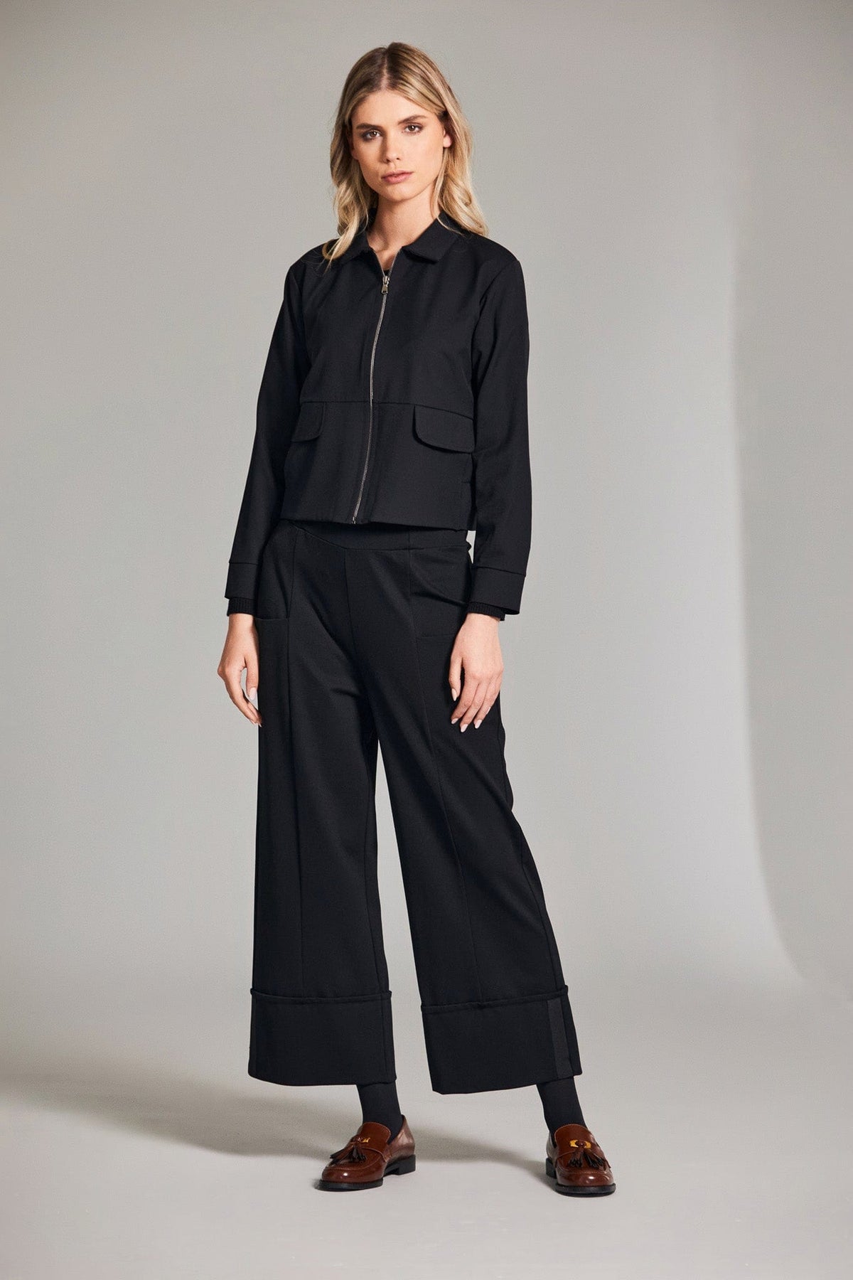 PERUZZI Wide Leg Crop Trouser