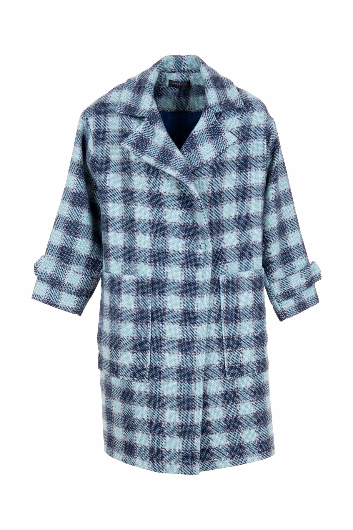 PERUZZI Check Coat