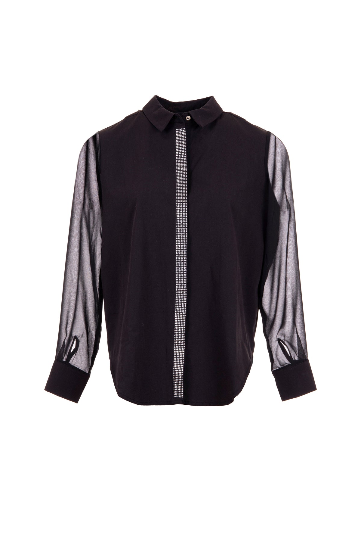 PERUZZI Chiffon Diamante Shirt