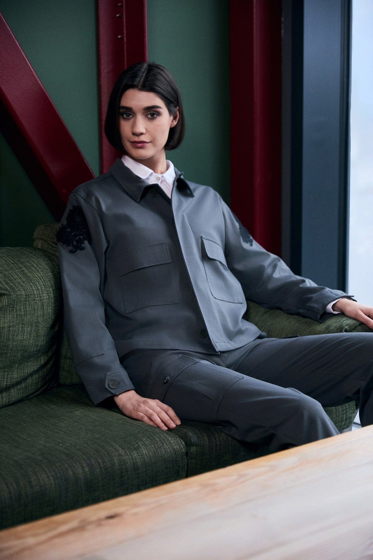 PERUZZI Cuff Cargo Trouser