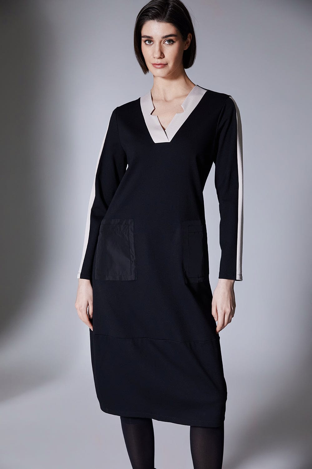 PERUZZI Side Striped Dress