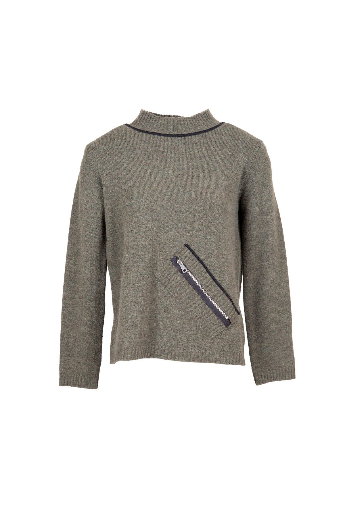 PERUZZI Zip Front Knit