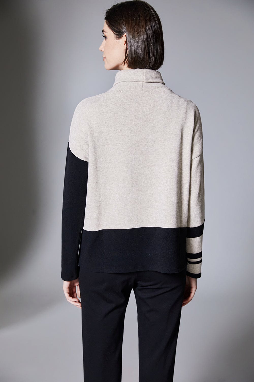 PERUZZI Stripe Colour Block Fleece
