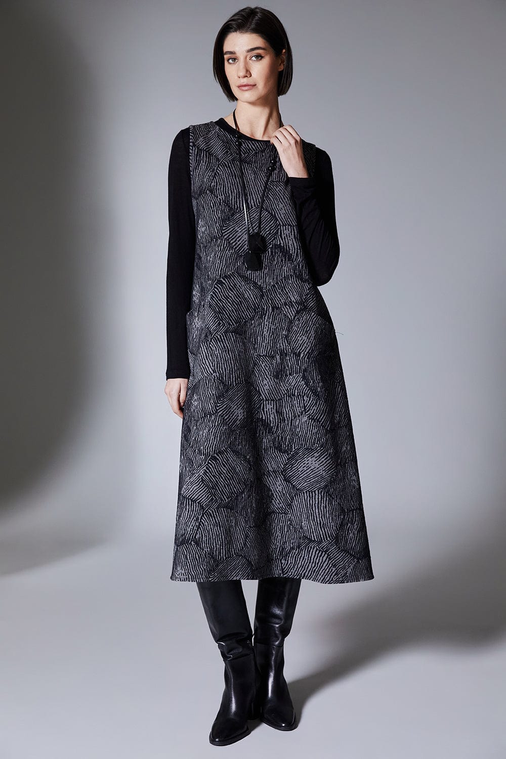 PERUZZI Animal Print Dress