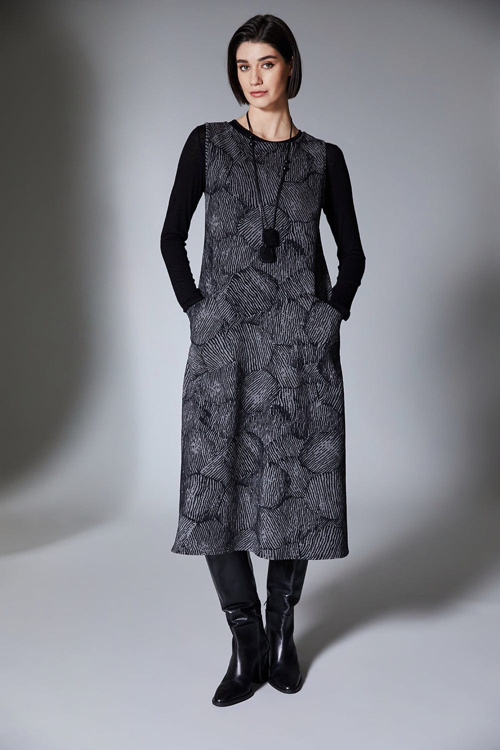 PERUZZI Animal Print Dress