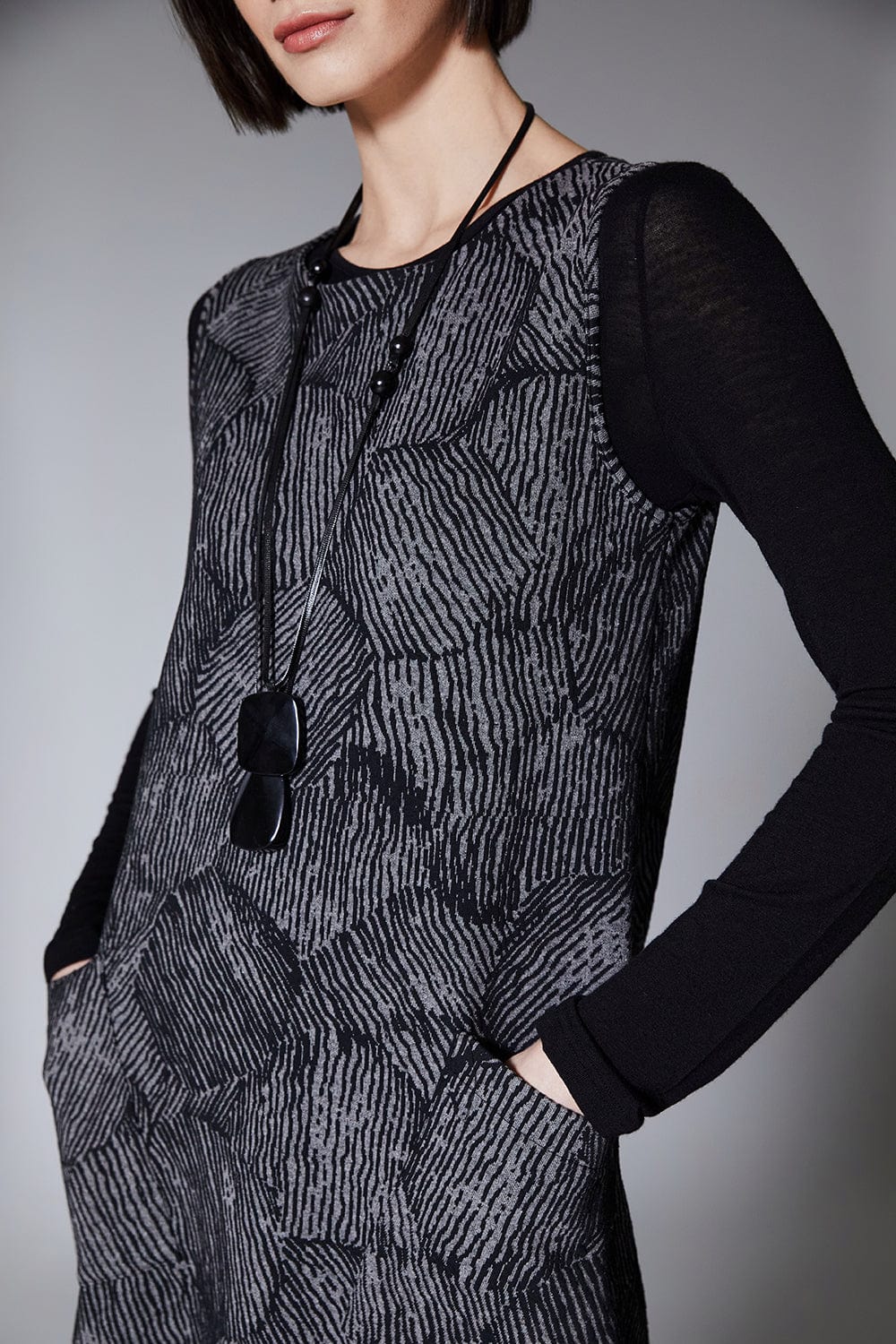 PERUZZI Animal Print Dress
