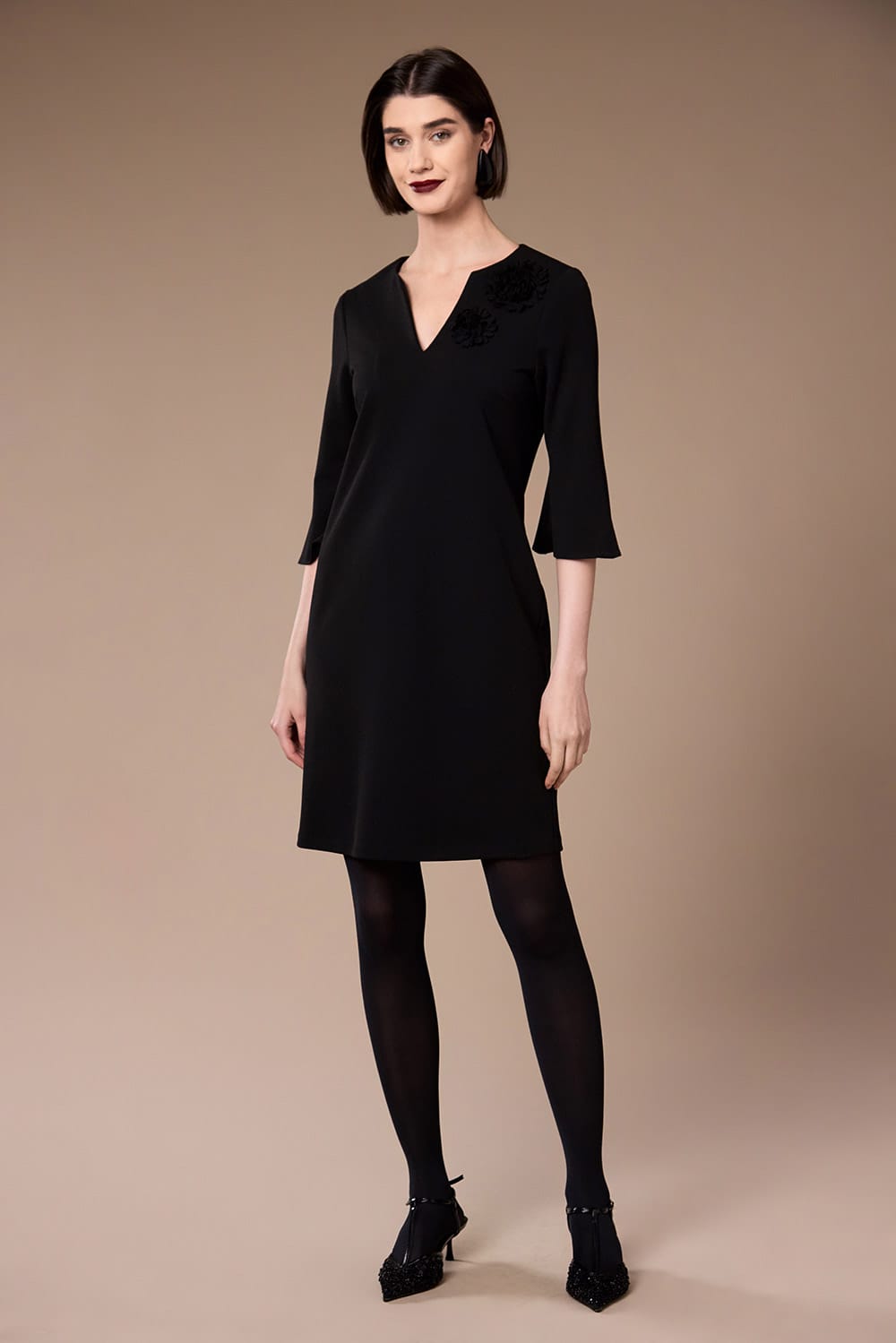 Peruzzi Applique Flower Dress