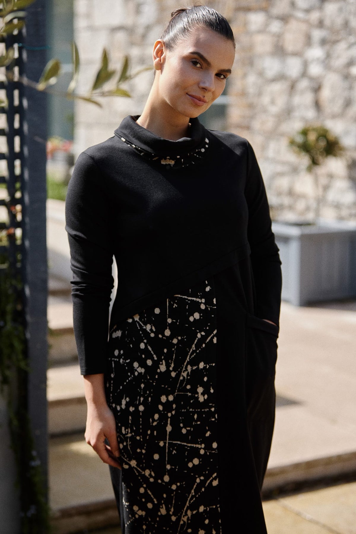 Peruzzi Splat Print Dress