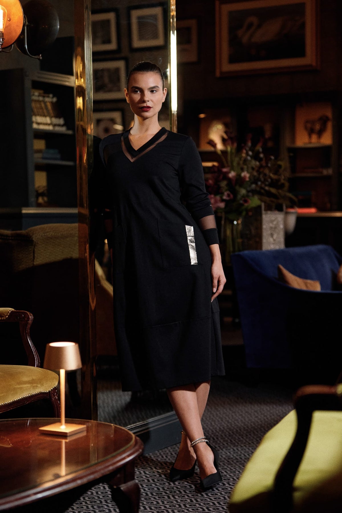 Peruzzi Bronze Dress