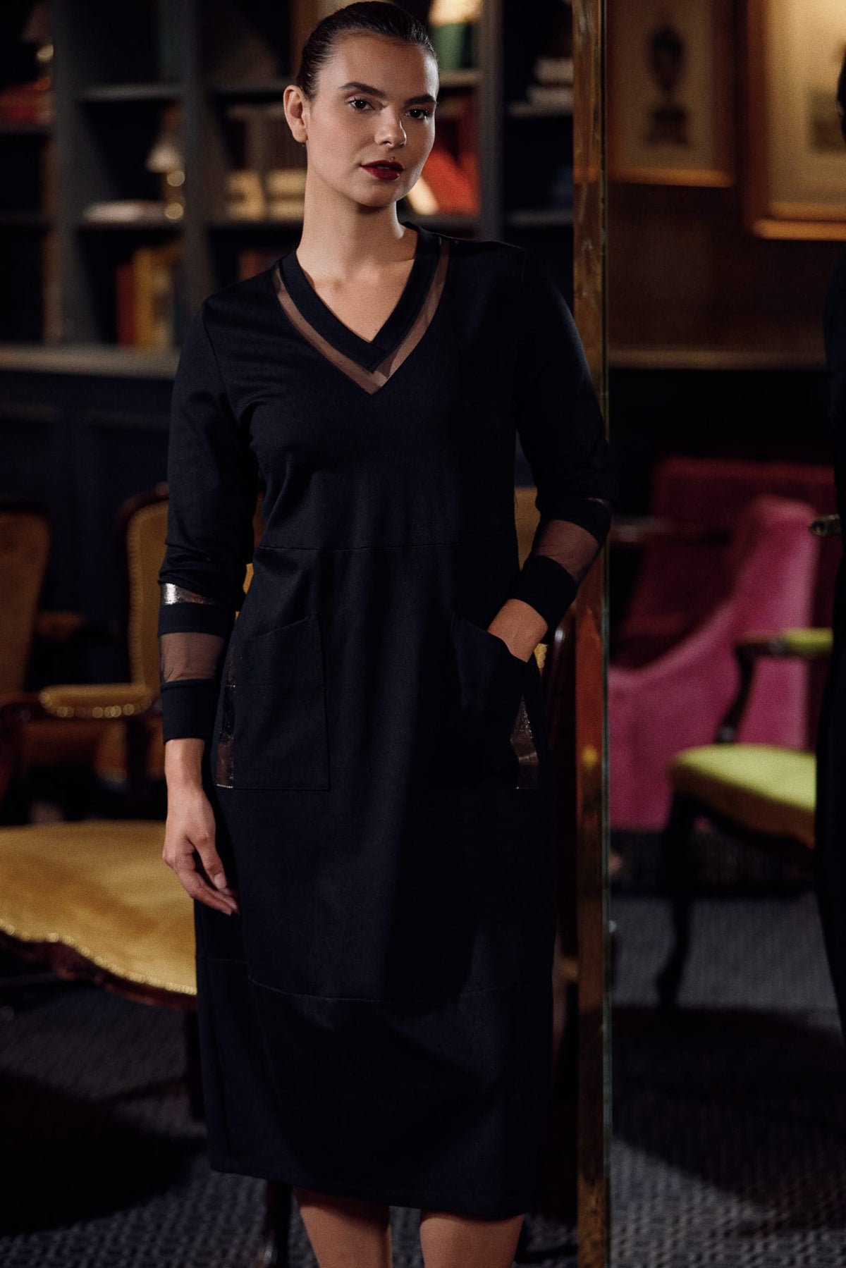 Peruzzi Bronze Dress