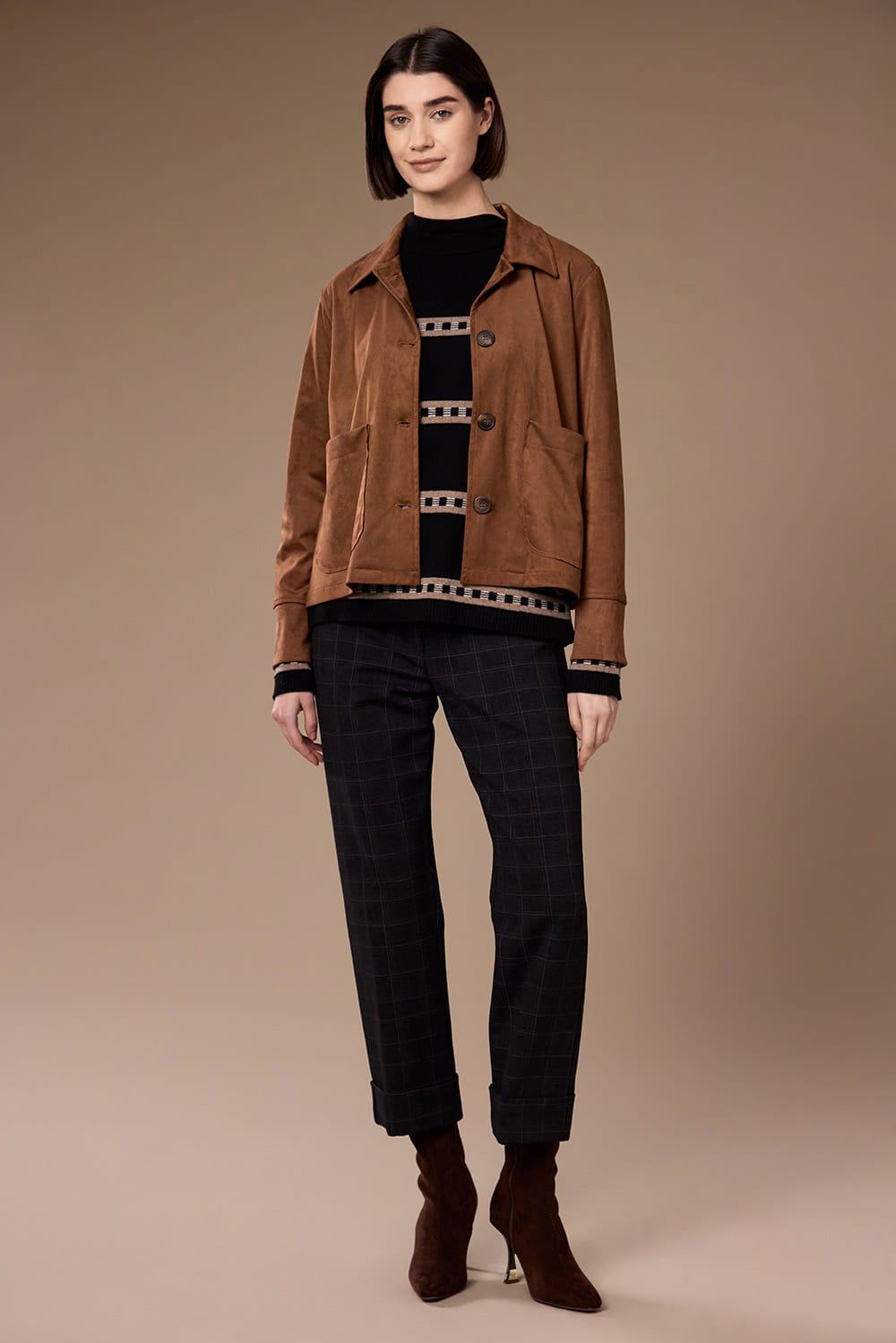 Peruzzi Shadow Stripe Trouser