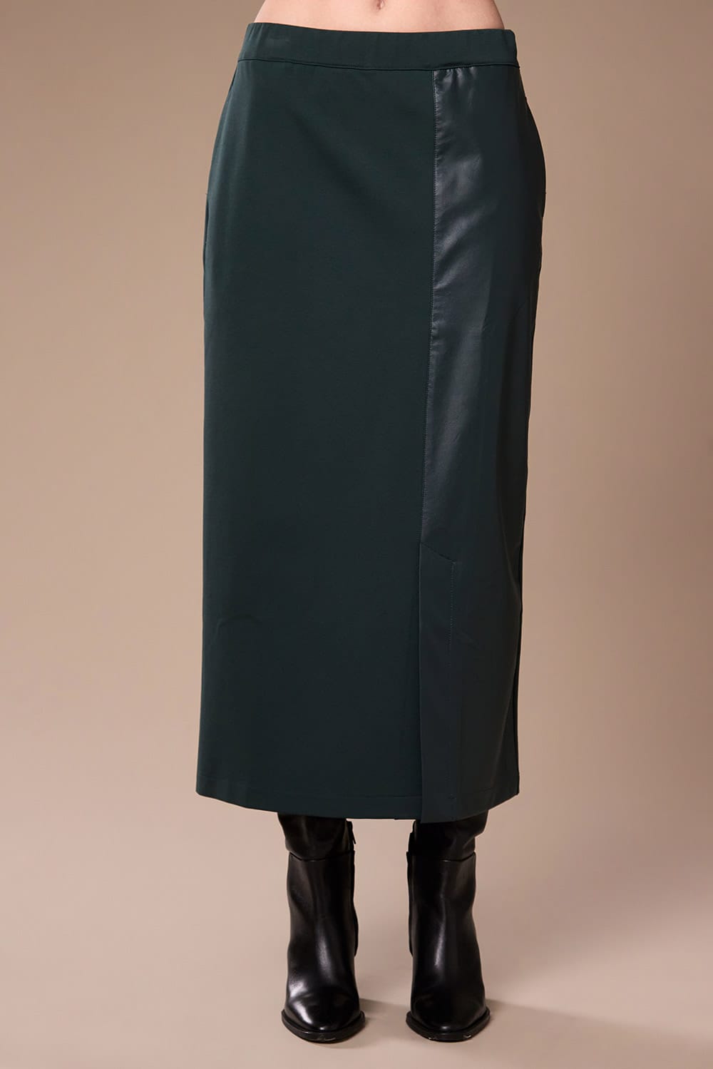 Peruzzi Pleather Skirt