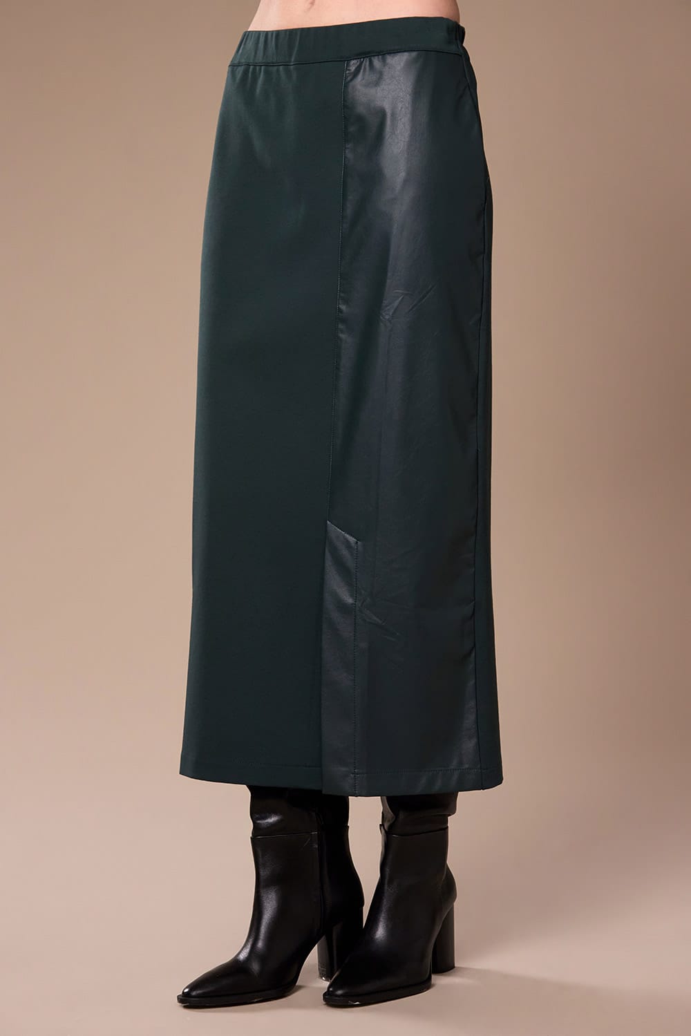 Peruzzi Pleather Skirt