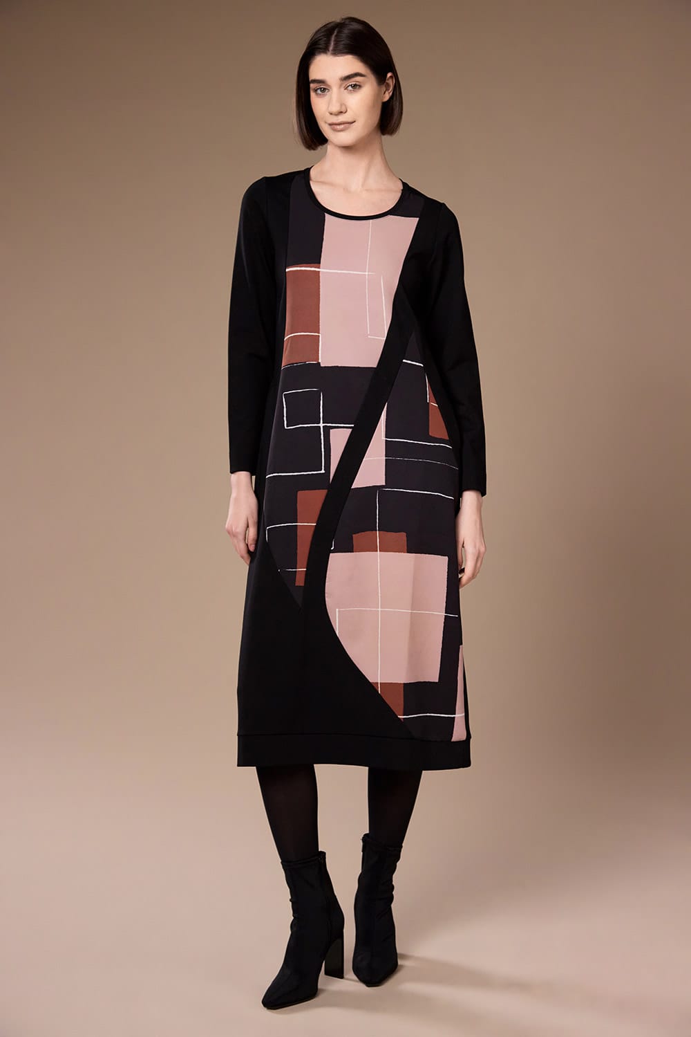 Peruzzi Curved Panel Dress