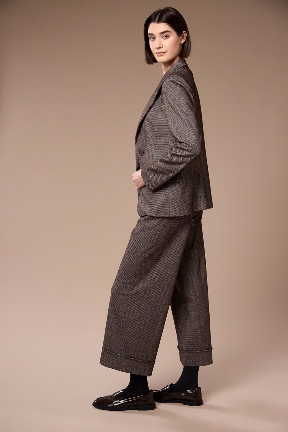 Peruzzi Mini Houndstooth Trouser