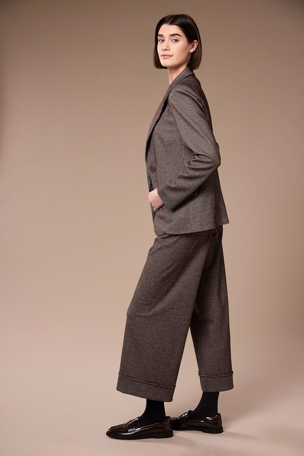 Peruzzi Mini Houndstooth Trouser