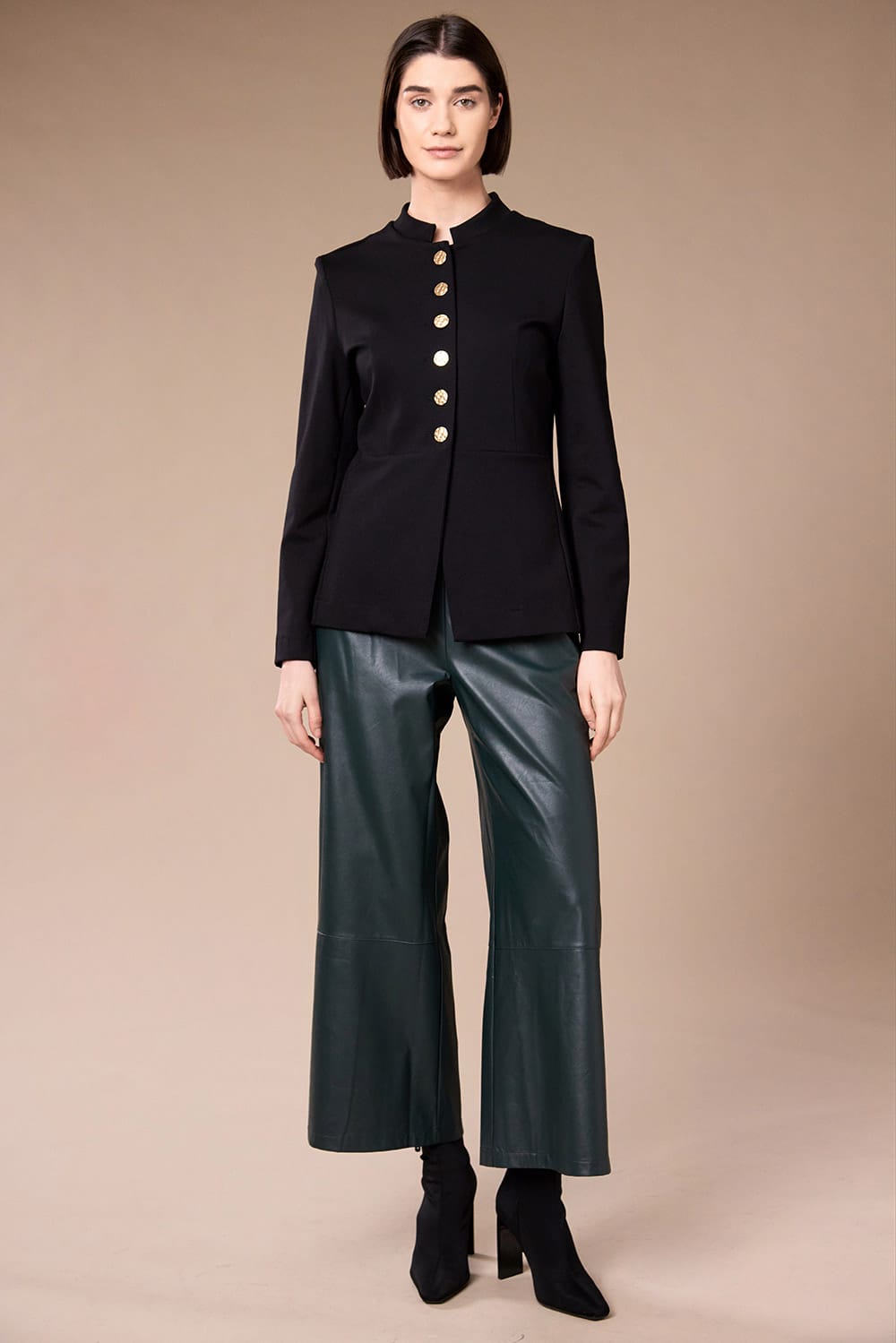 Peruzzi Faux Leather Trouser