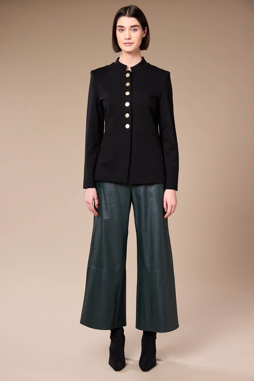 Peruzzi Faux Leather Trouser
