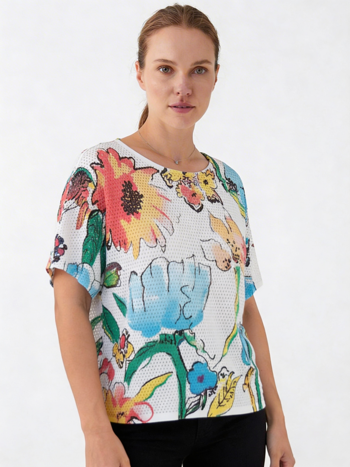 Kartner Net Knit Top