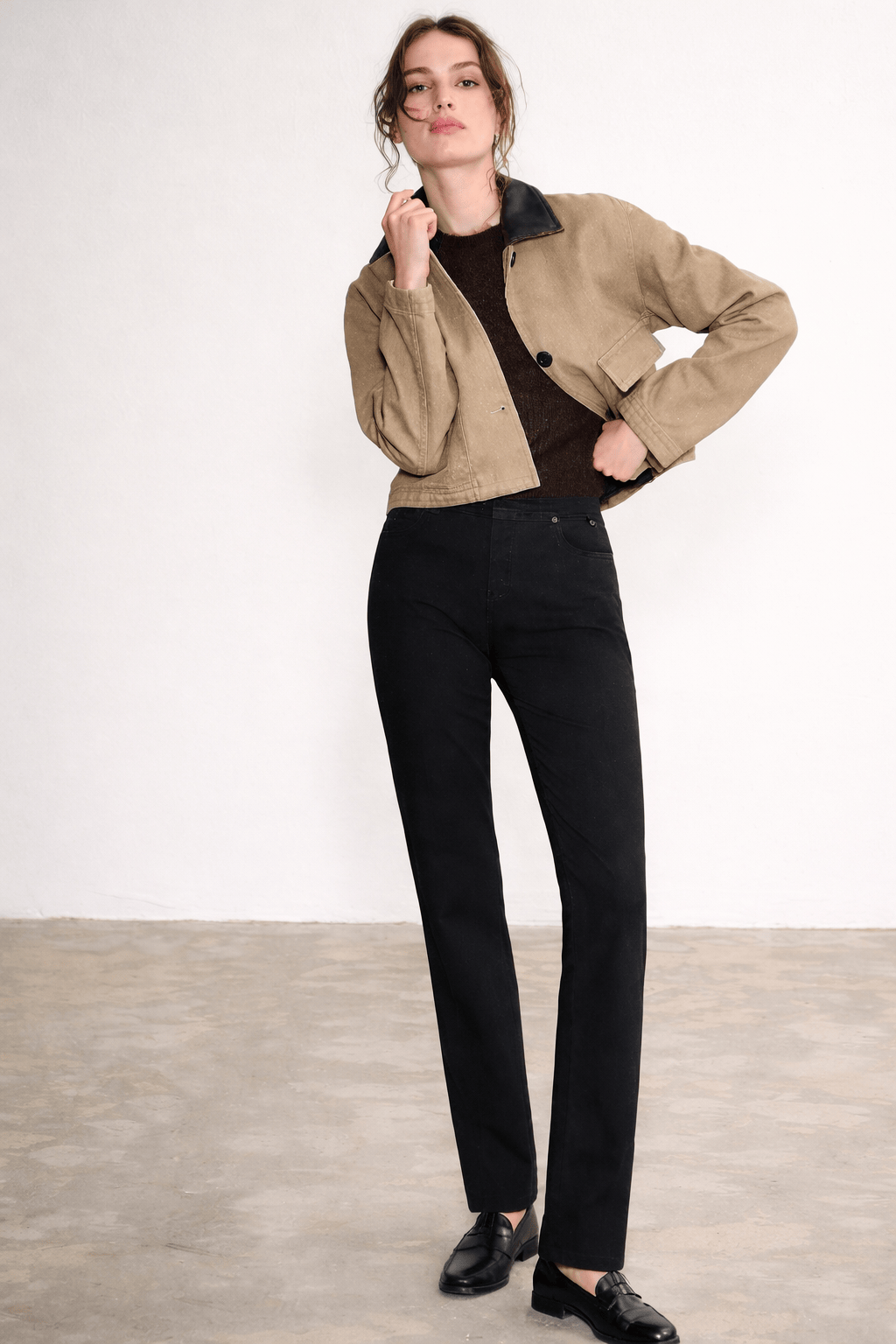 ANNA MONTANA Pull Up Jean