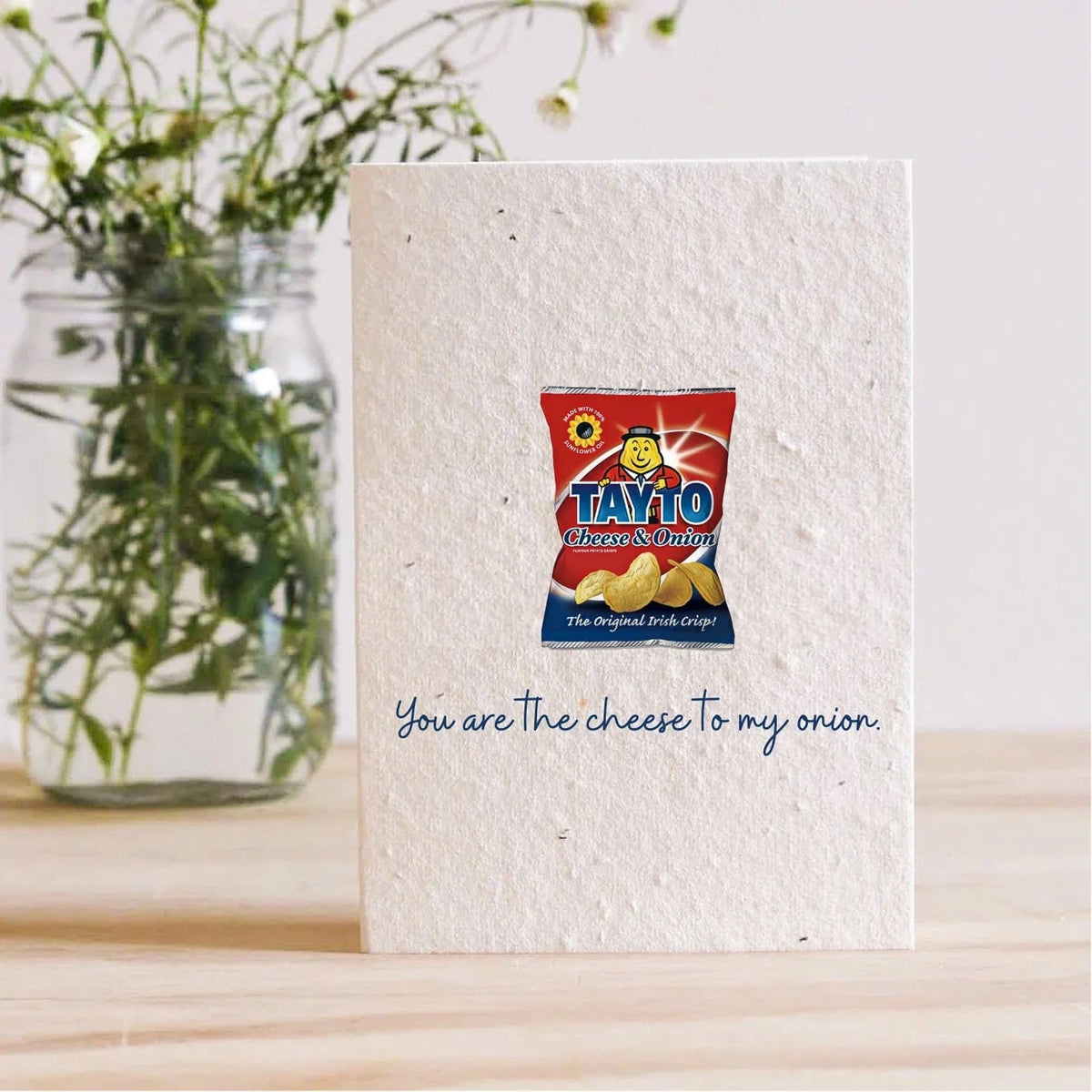 Tayto Crisps Plantable Seed Card