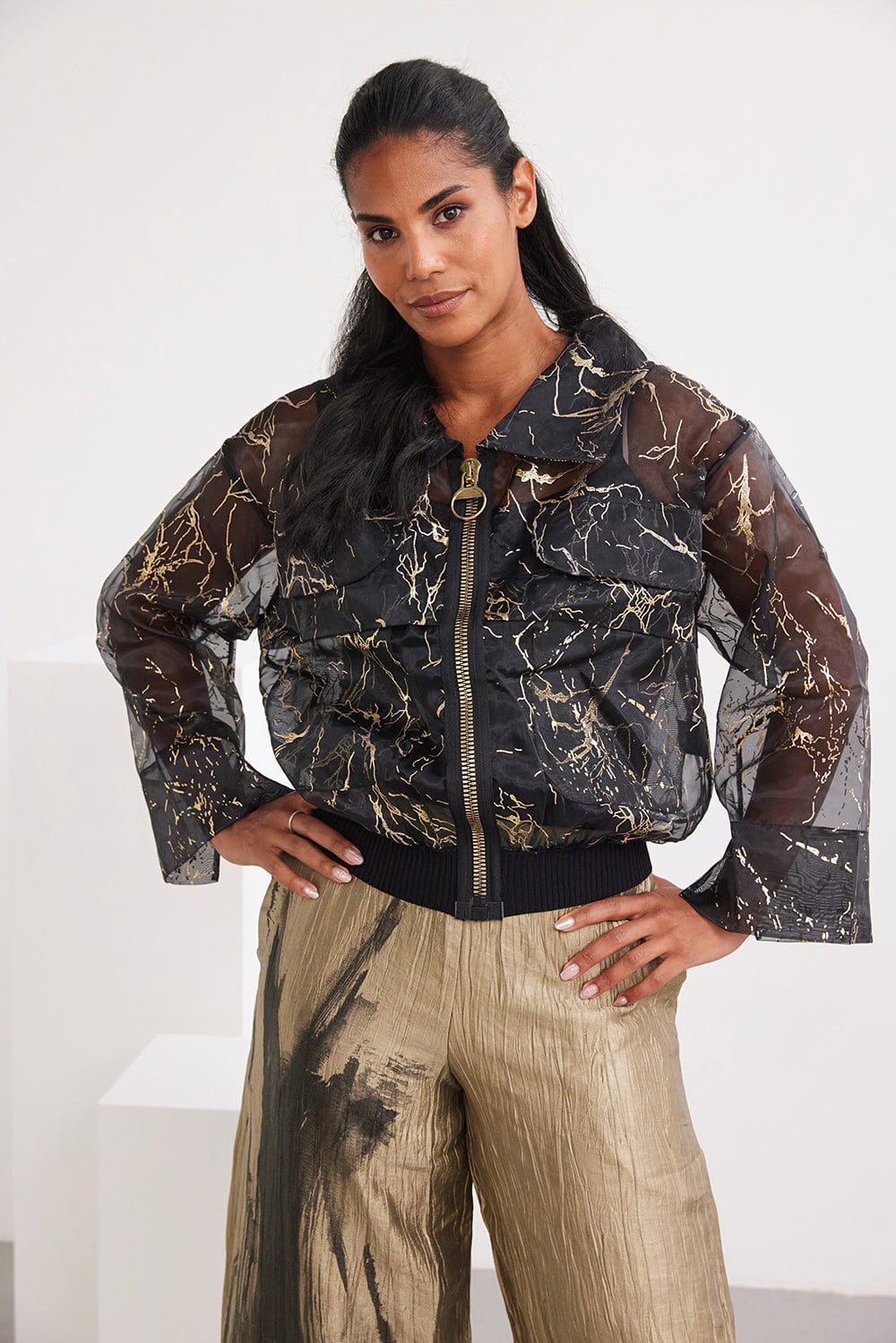 Bize Foil Jacket