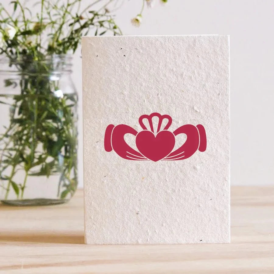 Claddagh Plantable Seed Card
