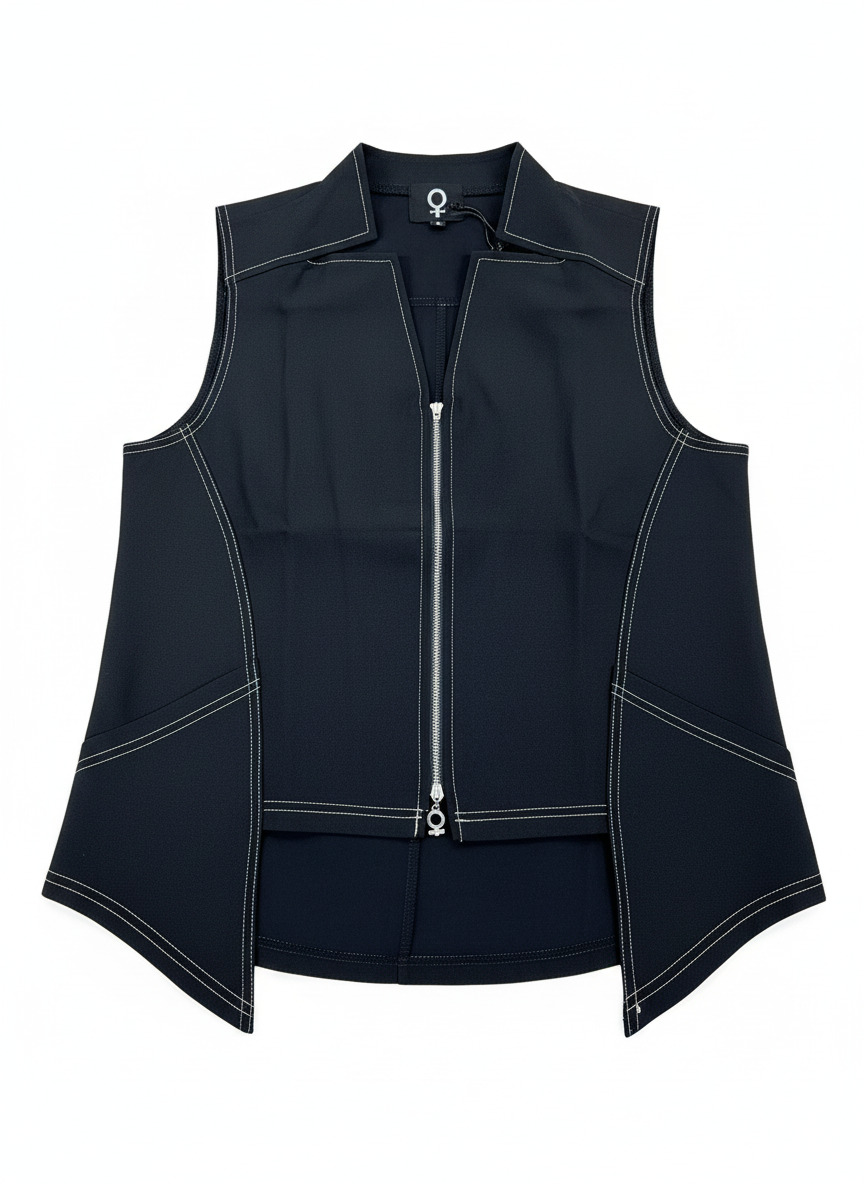 My Soul Denim Waistcoat