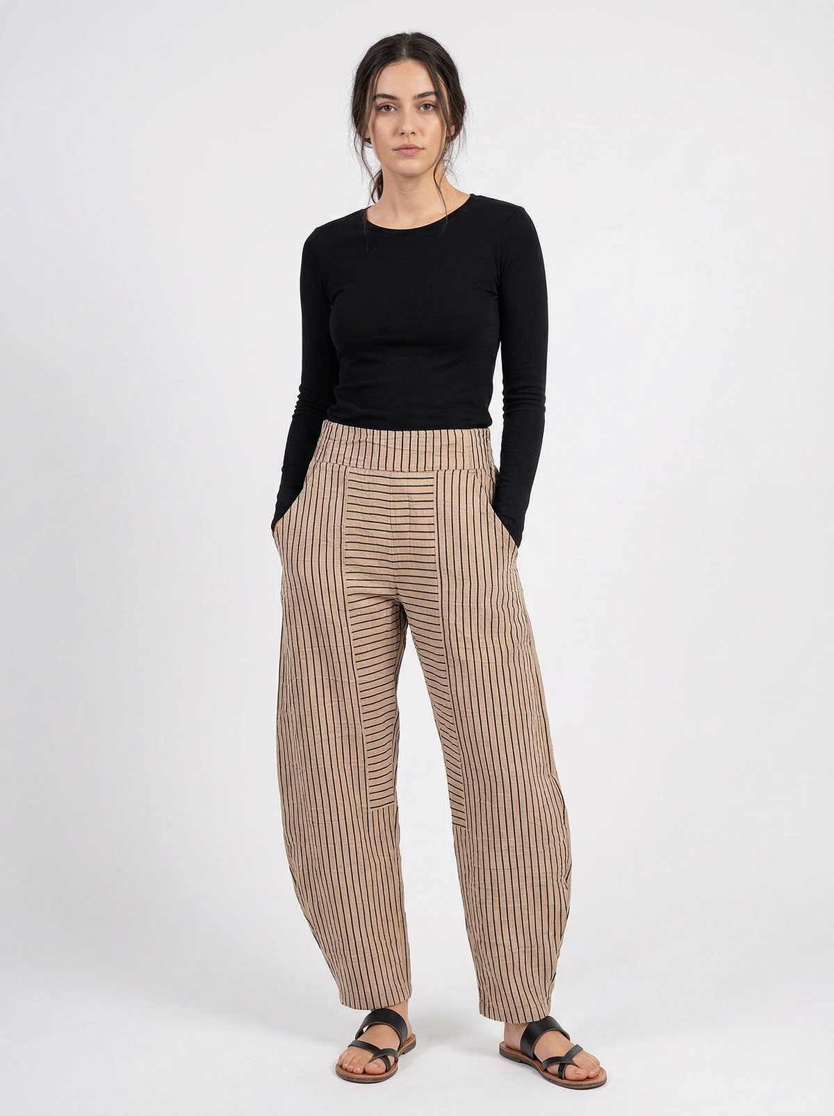 My Soul Crinkle Barrel Trouser