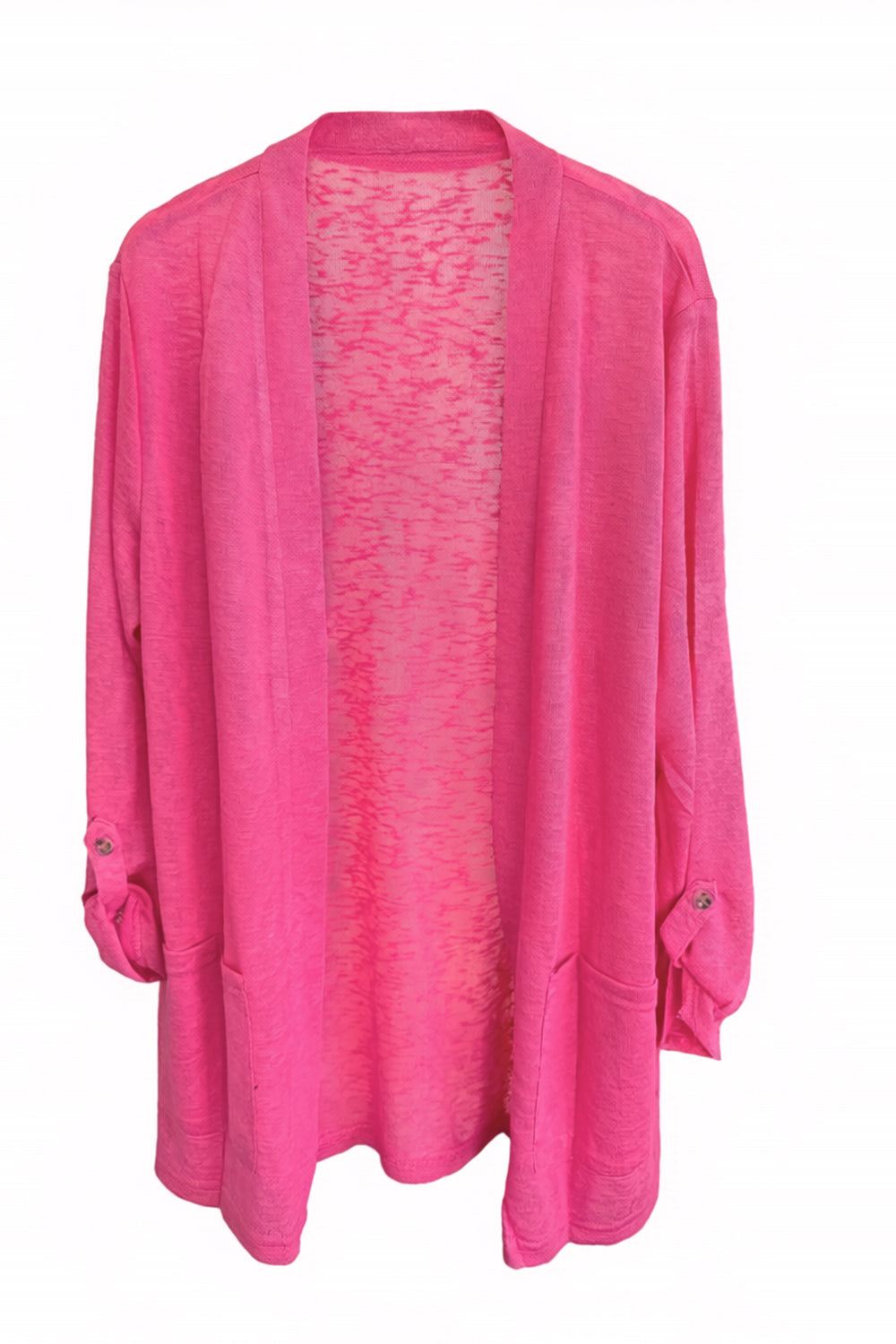 Kartner Turn Up Sleeve Cardigan