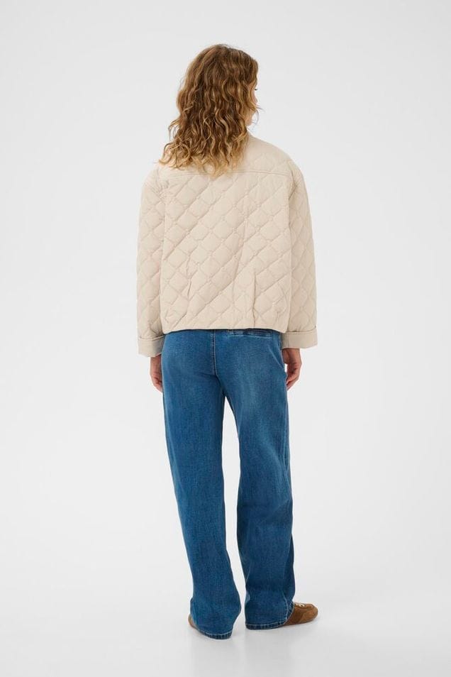 CREAM Quilted Short Jacket