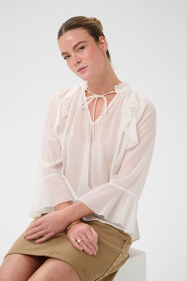 Kaffe Ruffle Blouse