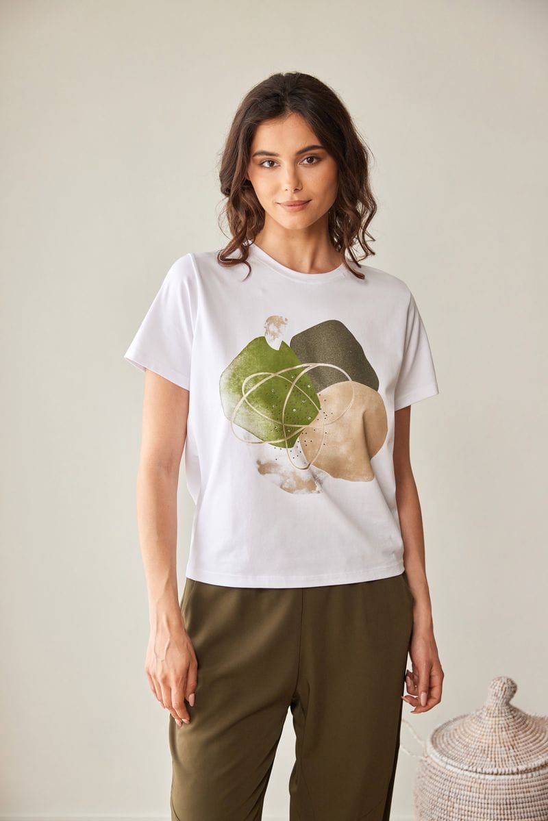 PERUZZI Pebble Print Top