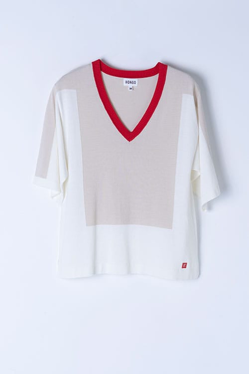 HONGO Colour Block Knit
