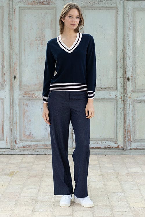 Hongo V-Neck Jumper