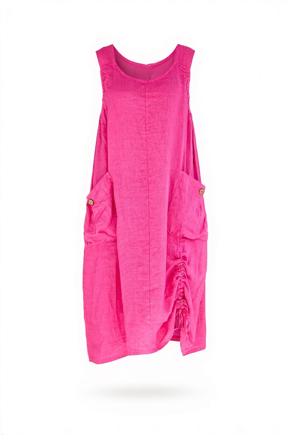 ART Ruched-Hem Dress