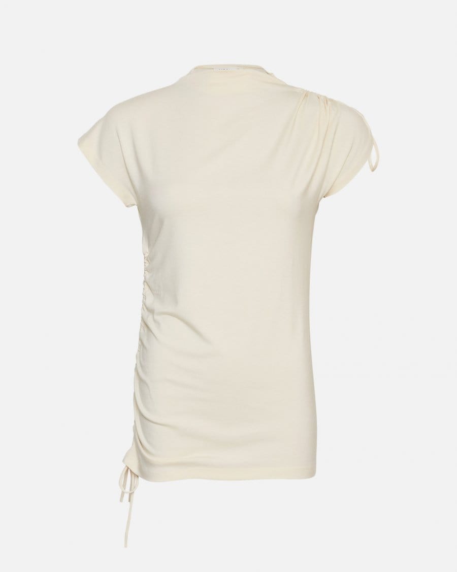 MSCH Ruched Asymmetrical Top