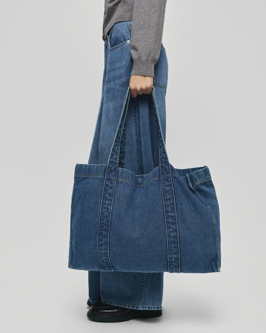 MSCH Denim Shopper Bag