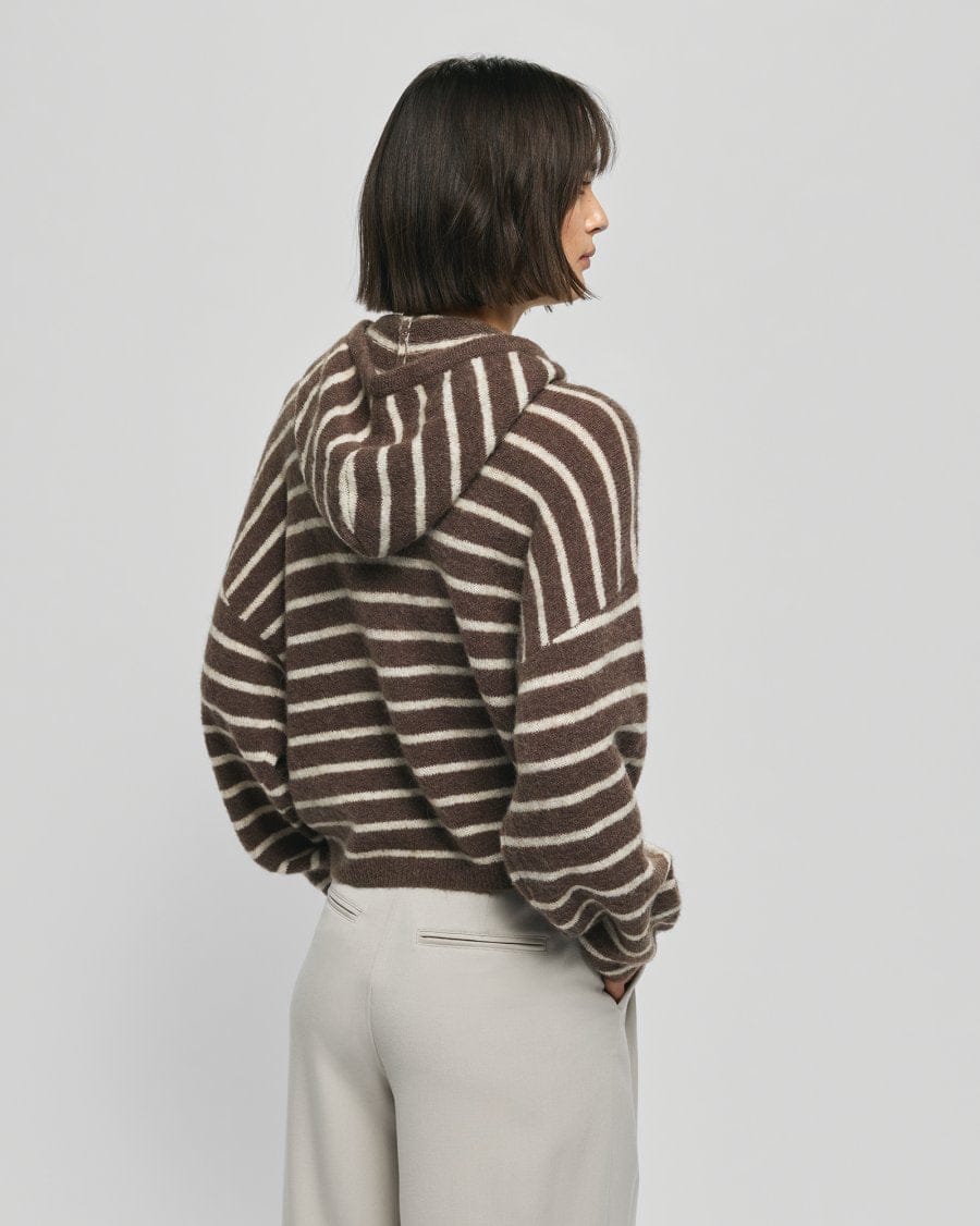 MSCH Stripe Knit Hoody